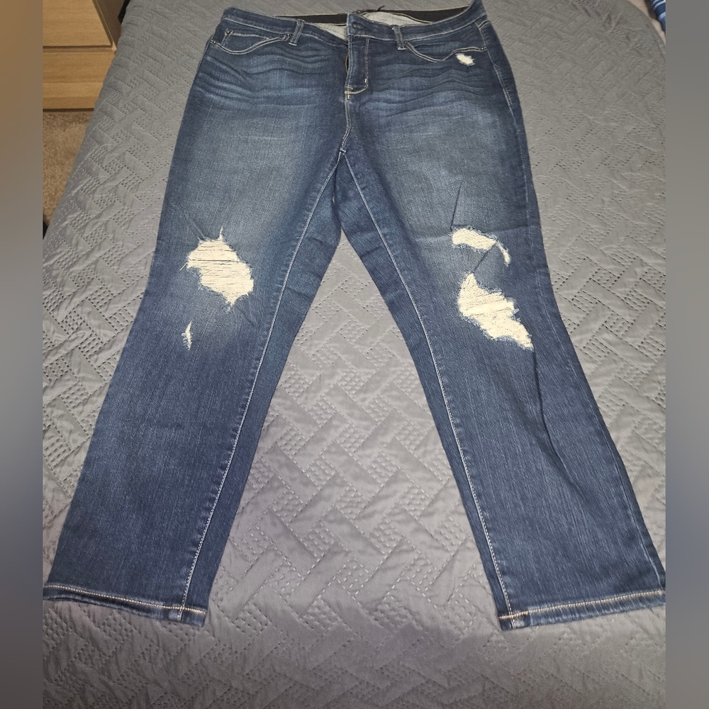 Torrid crop jeans